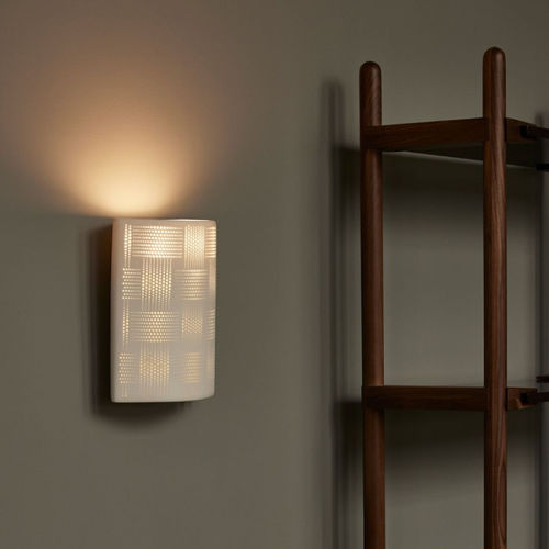 Contemporary wall light - Lucioles - CFOC - indoor / porcelain / fixed