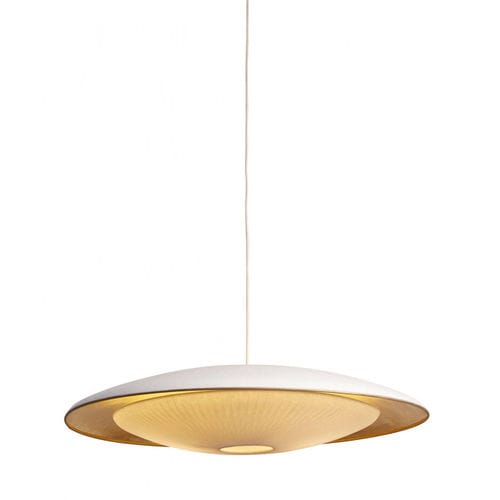 Pendant lamp - PALANQUIN - CFOC - steel / Japanese paper / contemporary