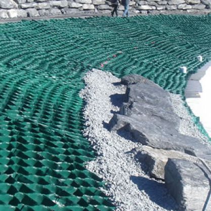 Erosion control geocell - TENWEB - Sytec