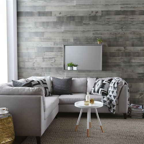 Cover decorative panel - DRIFTWOOD GREY - TIMBERWALL - wall-mounted / for interior / wood