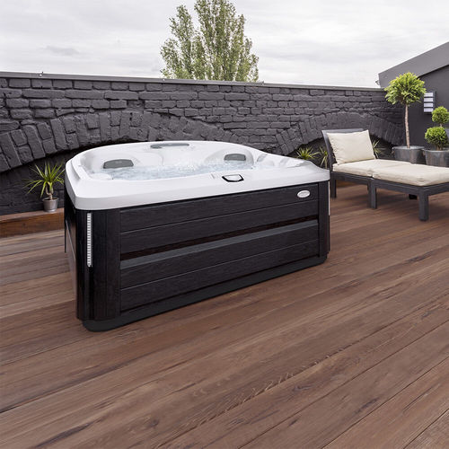 Above Ground Hot Tub J 435™ Jacuzzi Square 5 Person Acrylic