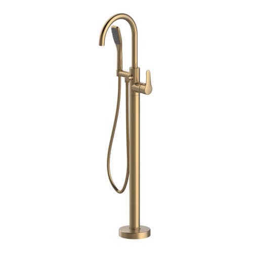Bathtub mixer tap - FILLER - JACUZZI - floor-mounted / metal / bathroom