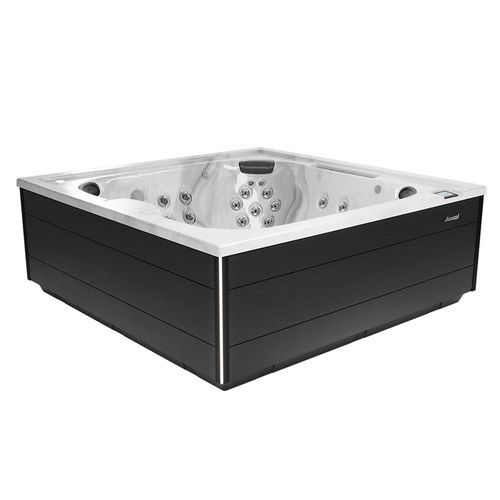 Above-ground hot tub - J408&trade; - JACUZZI - square / 7-person / acrylic