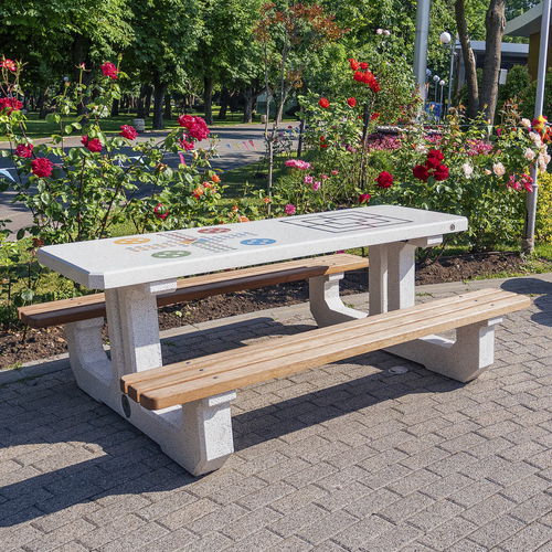 Outdoor chess table - 221 - Encho Enchev - ETE - contemporary / home / for public space