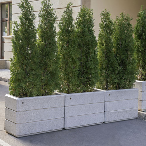Fiber-reinforced concrete planter - 78 - Encho Enchev - ETE - high-performance concrete / marble / granite