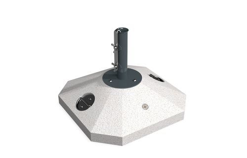 Metal patio umbrella base - 350 - Encho Enchev - ETE - ceramic / high-performance concrete / marble