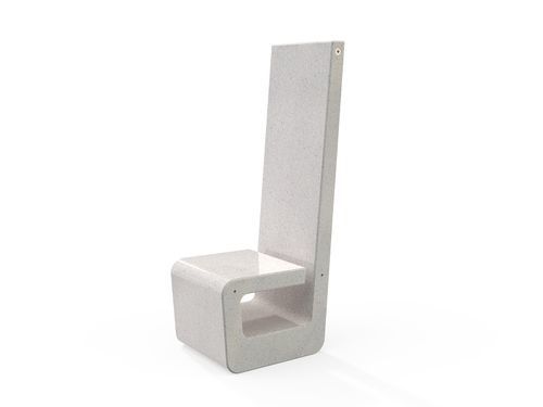 Contemporary armchair - 347 - Encho Enchev - ETE - concrete / granite / concrete