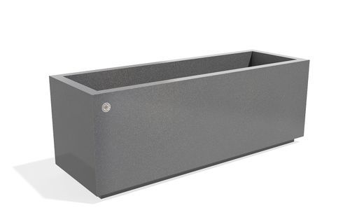 Stainless steel planter - 401 - Encho Enchev - ETE - outdoor / handicapped / for green spaces