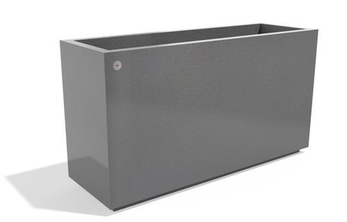 Stainless steel planter - 403 - Encho Enchev - ETE - for hotel / for public pool / for public space