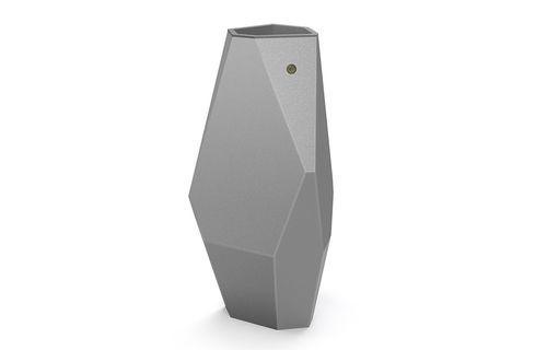 Stainless steel planter - 307 - Encho Enchev - ETE - weatherproof / contemporary / for playground
