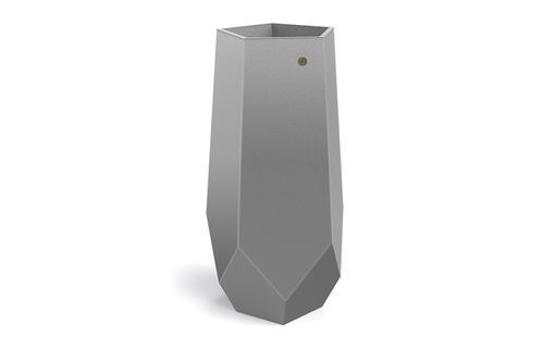 Stainless steel planter - 303 - Encho Enchev - ETE - for walkways / for public space / outdoor