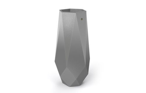 Stainless steel planter - 304 - Encho Enchev - ETE - for public use / for playground / for hotel