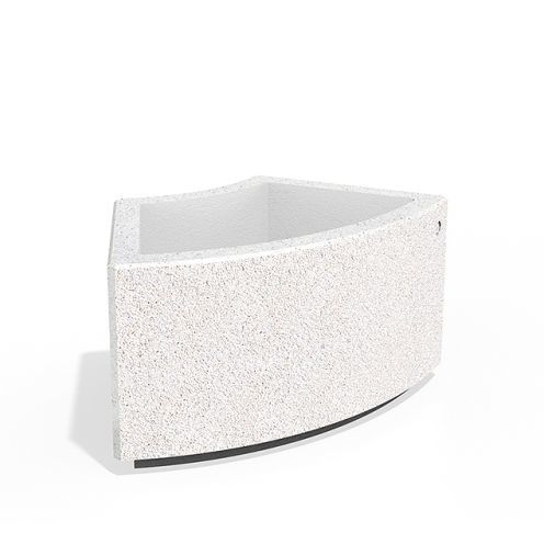 Granite planter - 268-S - Encho Enchev - ETE - marble / high-performance concrete / fiber-reinforced concrete