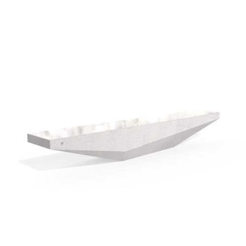 Minimal public bench - 320 - Encho Enchev - ETE - fiber-reinforced concrete / marble / without backrest
