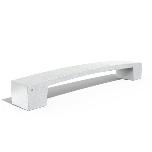 Minimalist design public bench - 335 - Encho Enchev - ETE - marble / granite / ultra high performance fiber-reinforced concrete (UHPC)