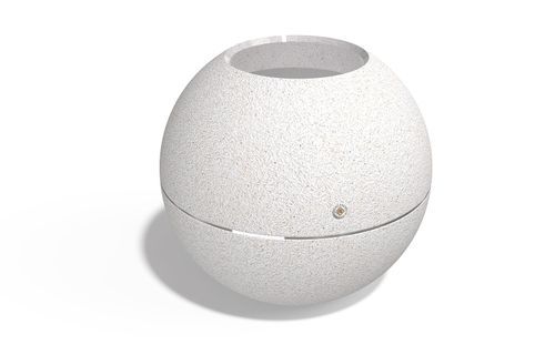 High-performance concrete planter - 371 - Encho Enchev - ETE - marble / reinforced concrete / fiber-reinforced concrete