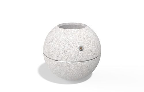 Granite planter - 376 - Encho Enchev - ETE - fiber-reinforced concrete / reinforced concrete / stone