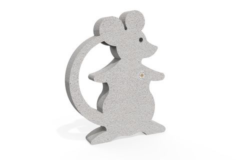 Parking prevention bollard - MOUSE 475 - Encho Enchev - ETE - decorative / reinforced / reinforced concrete