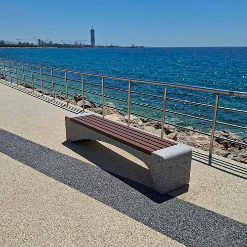 Contemporary public bench - 233 - Encho Enchev - ETE - high-performance concrete / fiber-reinforced concrete / reinforced concrete