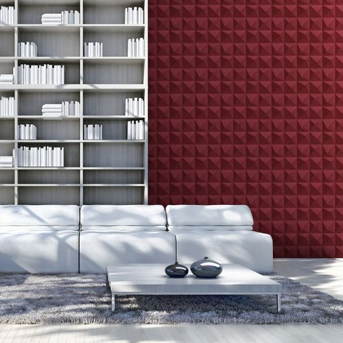 Interior wall-covering - PEAK - Muratto - cork / 3D / 3D effect