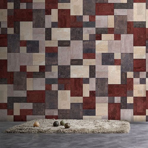 Interior wall-covering - GRAND - Muratto - cork / textured / imitation brick