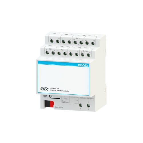 Ventilation system ventilation controller - EK-HB1-TP - ekinex® - for heating systems / KNX