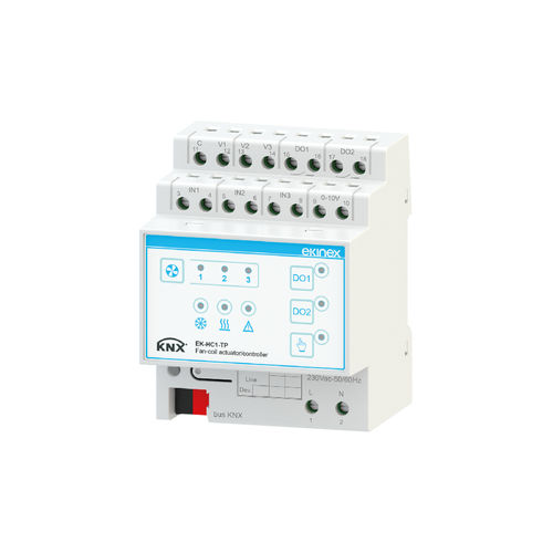 Ventilation system ventilation controller - EK-HC1-TP - ekinex® - for heating systems / KNX