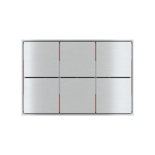 Light switch - EK-EH2-TP - ekinex® - for home automation systems / for roller shutters / push-button
