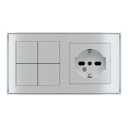 Light switch - EK-E22-TP | EK-PWS-IT - ekinex® - for home automation systems / for roller shutters / for blinds