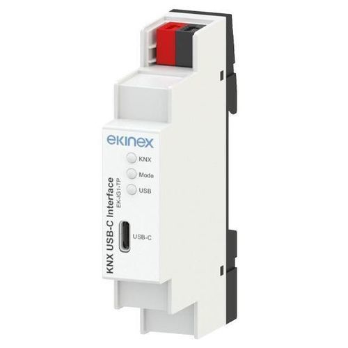 Gateway interface module - EK-IG1-TP - ekinex® - DIN rail / KNX / USB
