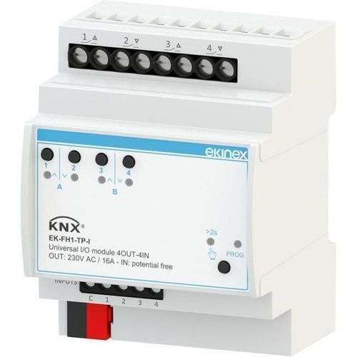 KNX I/O module - EK-FH1-TP-I - ekinex®