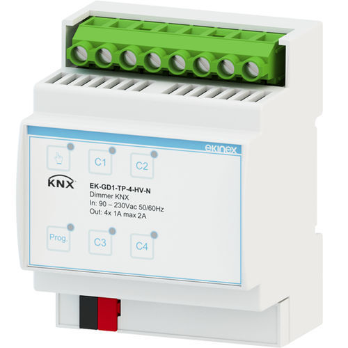 Light dimmer module - EK-GD1-TP-4-HV-N - ekinex®