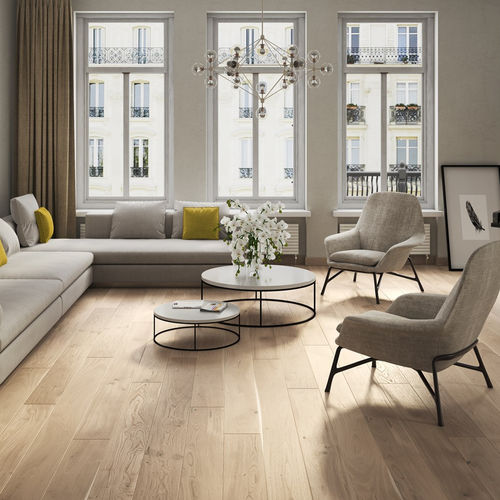 Engineered parquet floor - BISCUITS GRANDE - Barlinek - oak / oiled / brushed