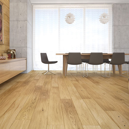 Engineered parquet floor - AZURE WINDOW GRANDE - Barlinek - oak / matte / lacquered