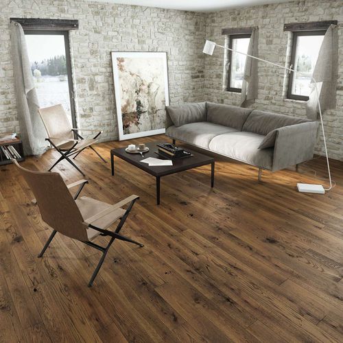 Engineered parquet floor - NUGAT PICCOLO - Barlinek - oak / matte / lacquered
