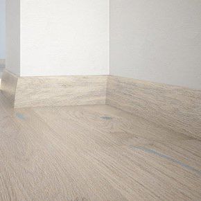 Wooden baseboard - P30 - Barlinek - light / prefinished