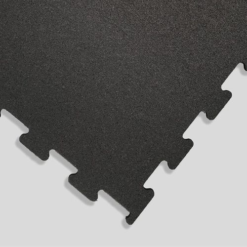 Recycled rubber flooring - PUZZLE HD - Ken bio srl - indoor / for fitness facilities / for sports activities