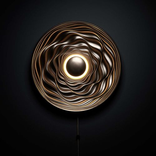 Resin sculpture - TRANSMISSION - David Tragen - bronze / wall / for public space
