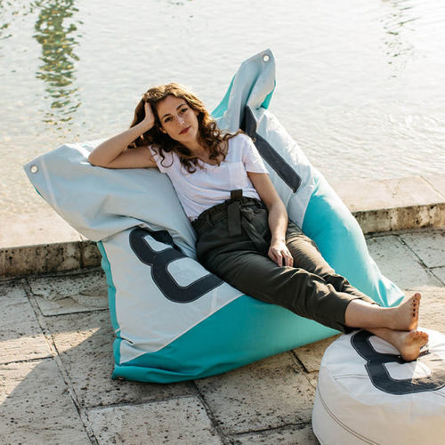 Contemporary bean bag - Maxi Summer Time - 727 sailbags - fabric / with ...