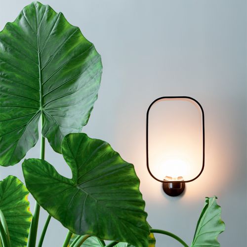 Classic wall light - FILIPA - Tooy - indoor / painted metal / borosilicate glass