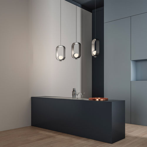 Pendant lamp - FILIPA  - Tooy - painted metal / borosilicate glass / contemporary
