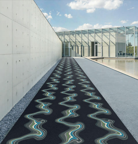 Tufted carpet - XTRA - Halbmond - loop pile / polyamide / for office