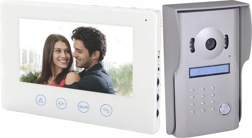 White video intercom system - RL-B17M - Multitek Electronics - residential / flush-mount / interior