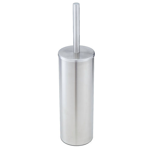 Stainless steel toilet brush holder - QT-61 series - SUPRATECH - wall-mounted / floor-mounted / polished