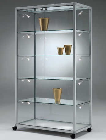 Contemporary display case - QF79, QF99 - Castellani.it srl - with legs ...