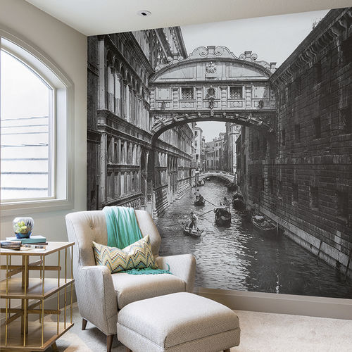 Contemporary wallpaper - VENEZIA – PONTE DEI SOSPIRI - Skinwall - fabric / vinyl / urban motif