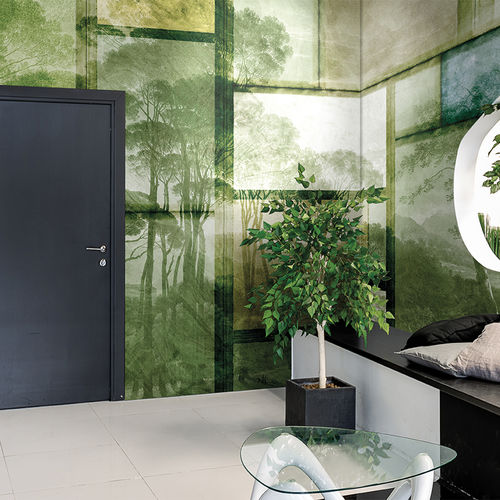 Design wallpaper - GLAZED LAND - Skinwall - nonwoven fabric / fiberglass / vinyl