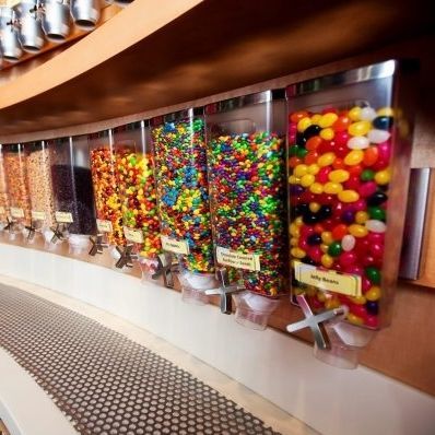 Wall-mounted candy dispenser - EZP2890 - Food Dispense - for bar / for hospital / for hotel