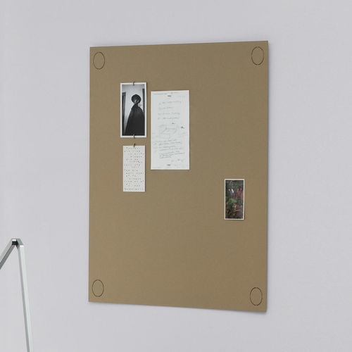 Magnetic board - PINBOARD - Faust Linoleum - wall-mounted / steel / for office