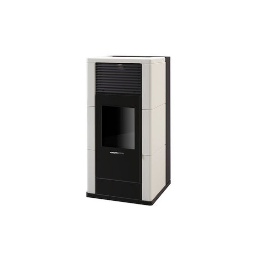 Pellet heating stove - C12  - Moretti Design Gruppo - 0 - 5 kW / 10 kW...20 kW / contemporary